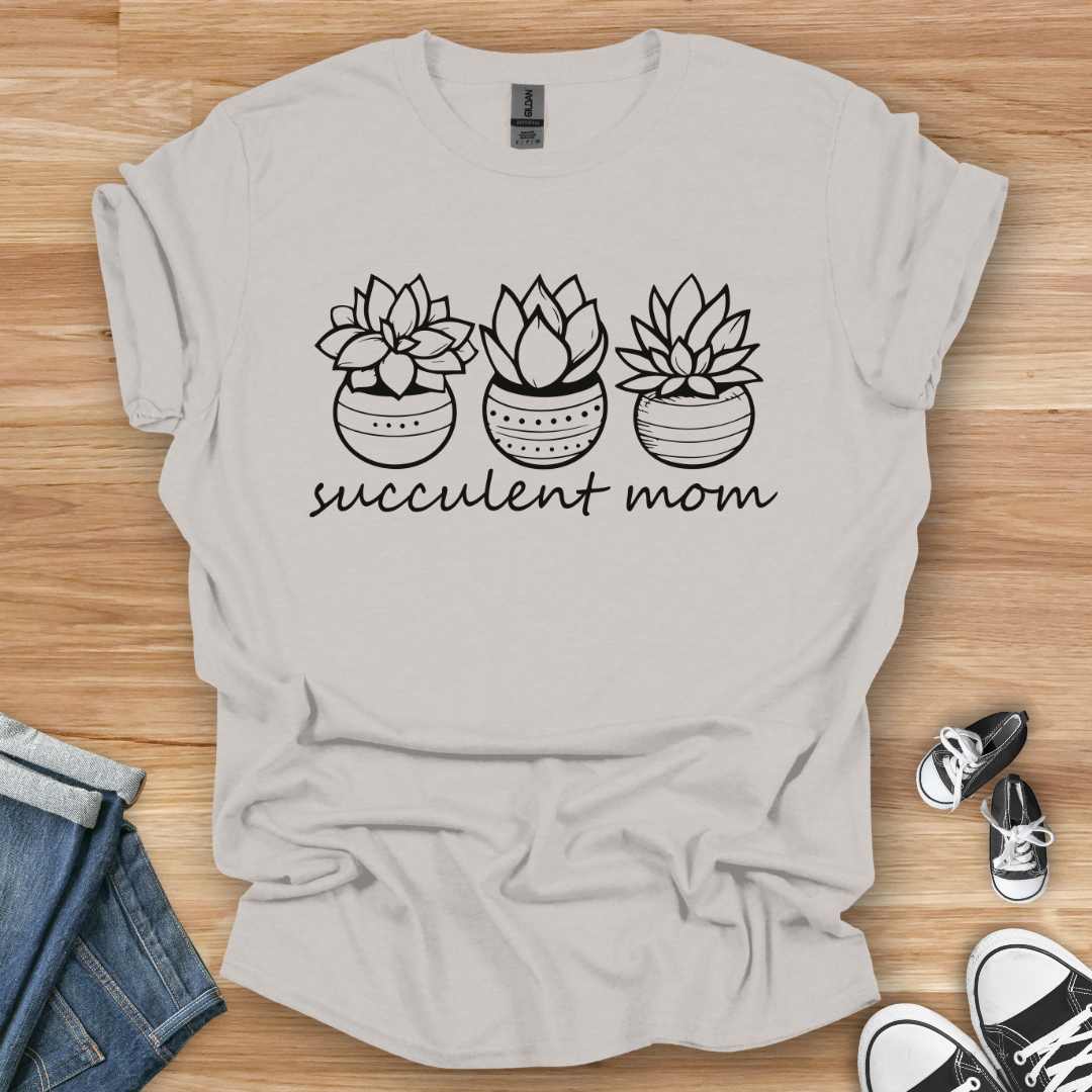 Succulent Mom T-Shirt