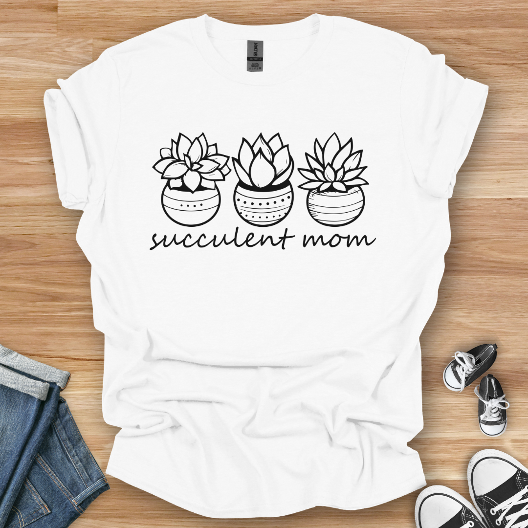 Succulent Mom T-Shirt