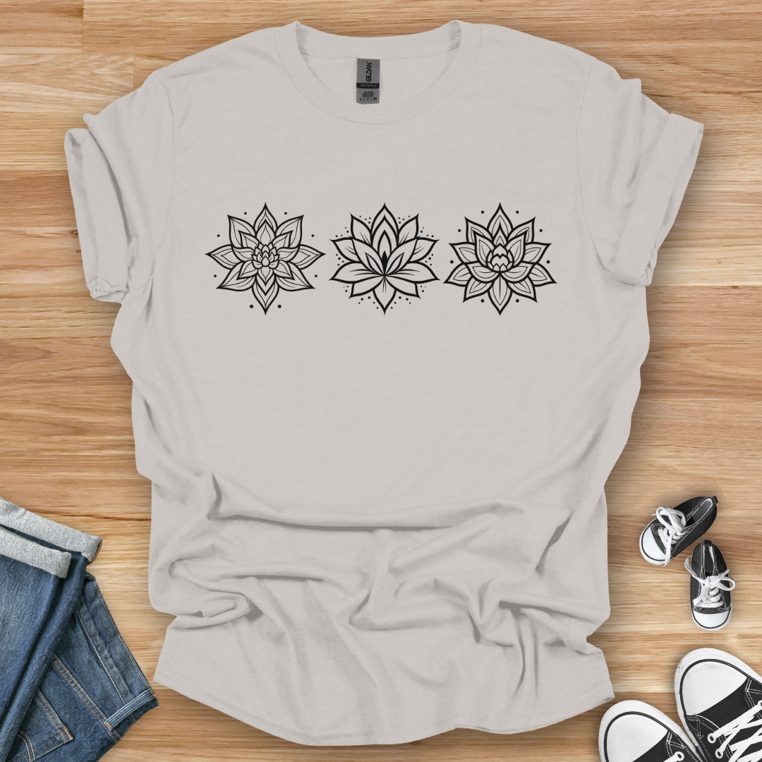 Lotus Mandalas T-Shirt