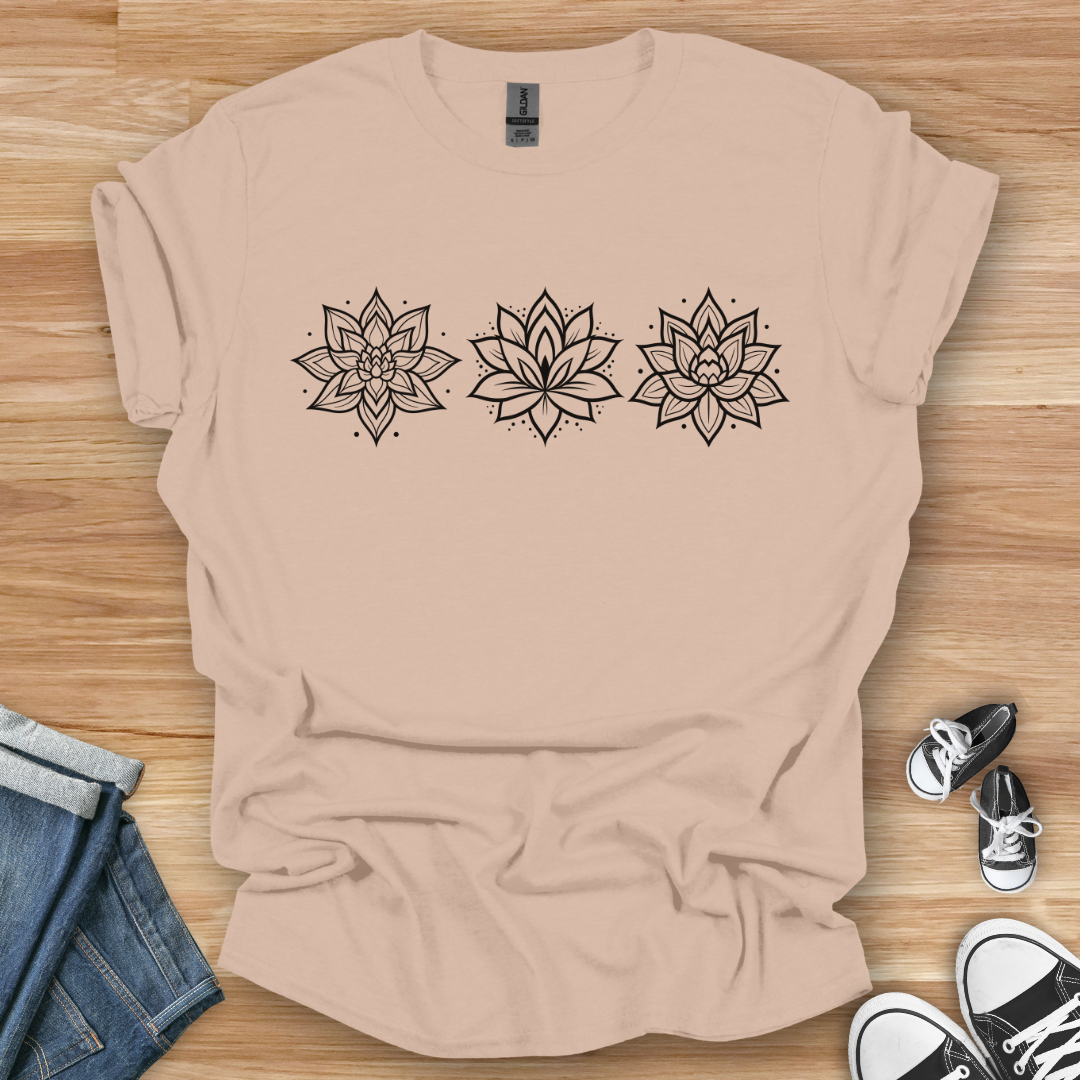 Lotus Mandalas T-Shirt