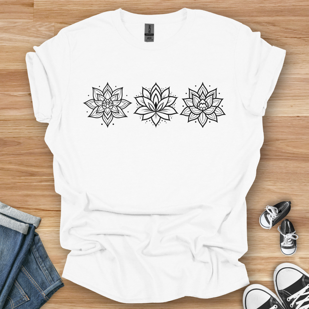 Lotus Mandalas T-Shirt