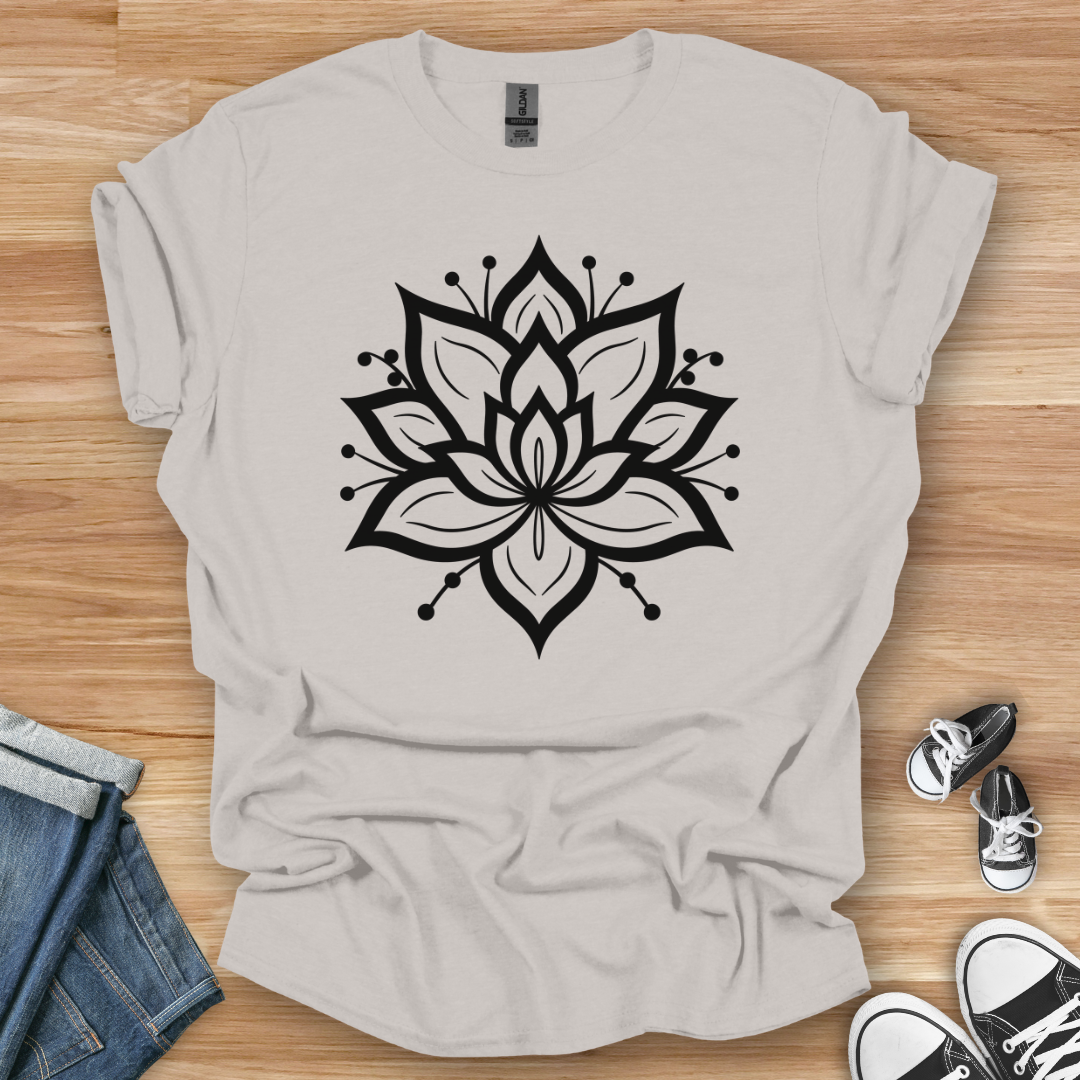 Mandala Lotus T-Shirt