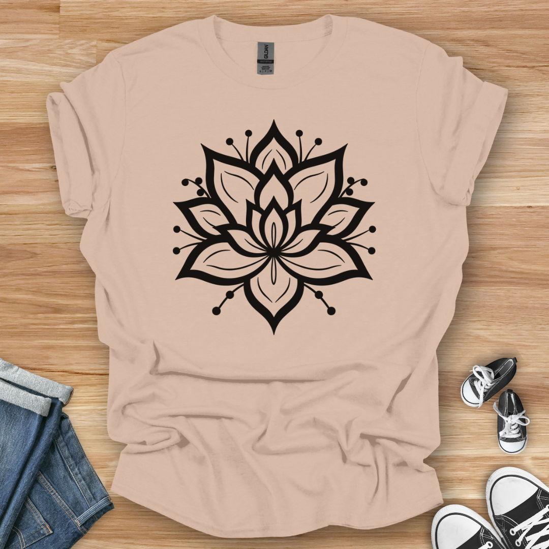 Mandala Lotus T-Shirt