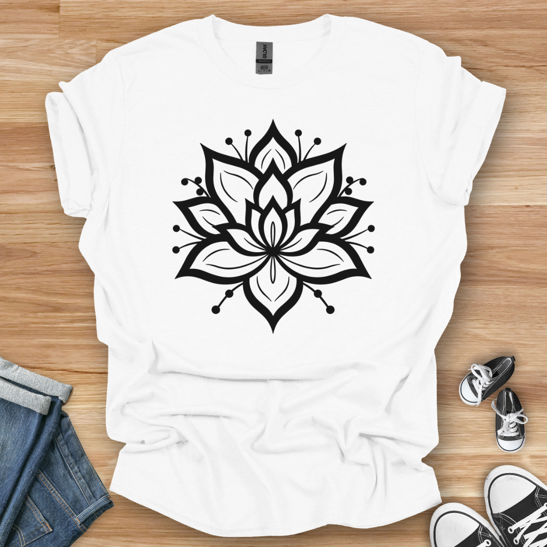 Mandala Lotus T-Shirt
