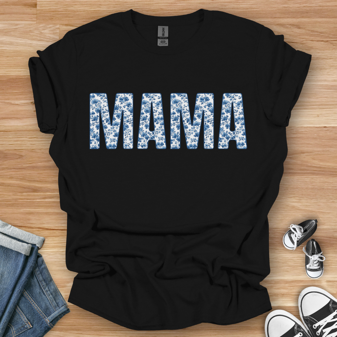 Blue Toile T-Shirt