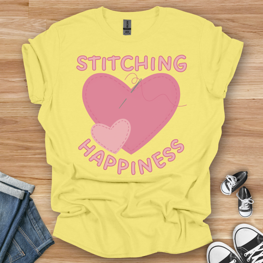 Stitching Happiness T-Shirt