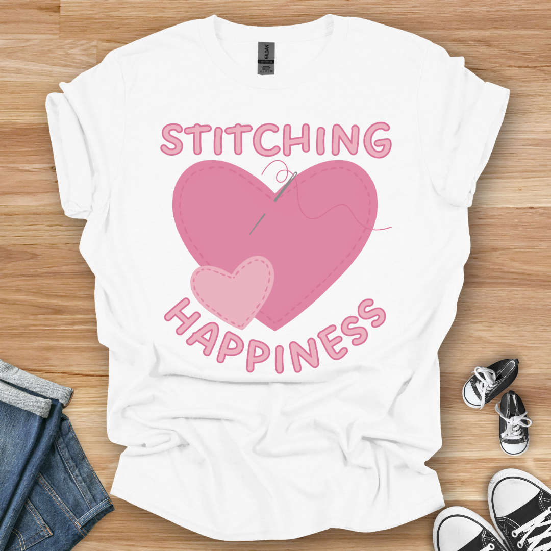 Stitching Happiness T-Shirt