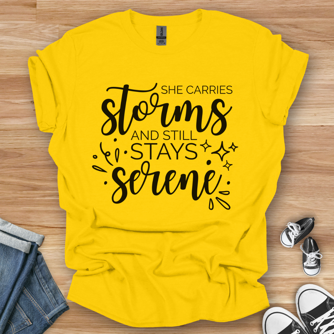 She Carries Storms T-Shirt